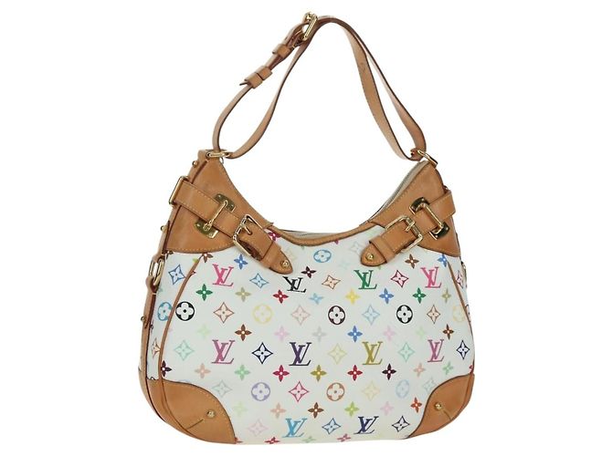Louis Vuitton Greta Monogram Multicolor Blanc
