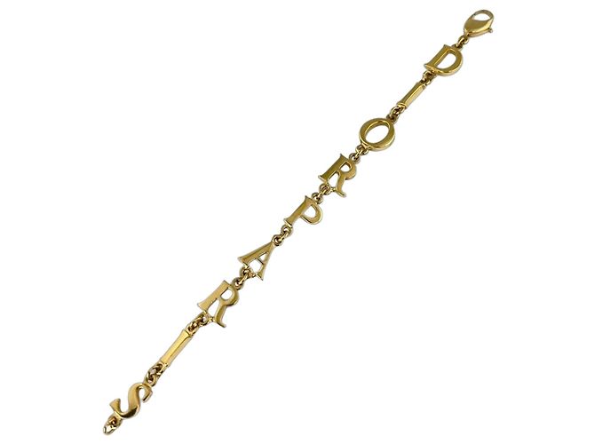 Pulsera de Charms Baño de Oro Christian Dior