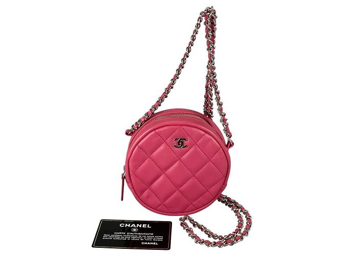 Borsa a Spalla Mini Matelassé Chanel Rosa