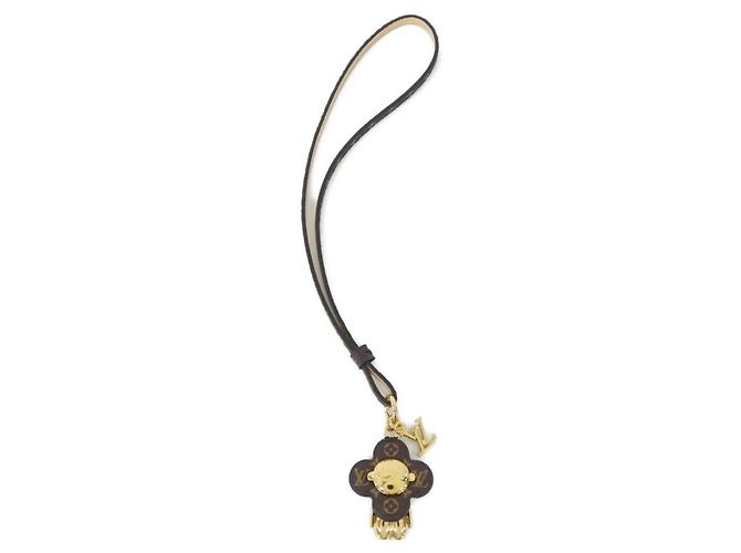 Charm Accessorio Monogram Louis Vuitton Mini Vivienne Marrone