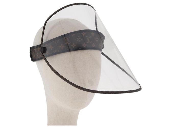 LOUIS VUITTON Monogram Viger LV Shield Sonnenblende M76727 LV Auth YKZ1430A Monogramm
