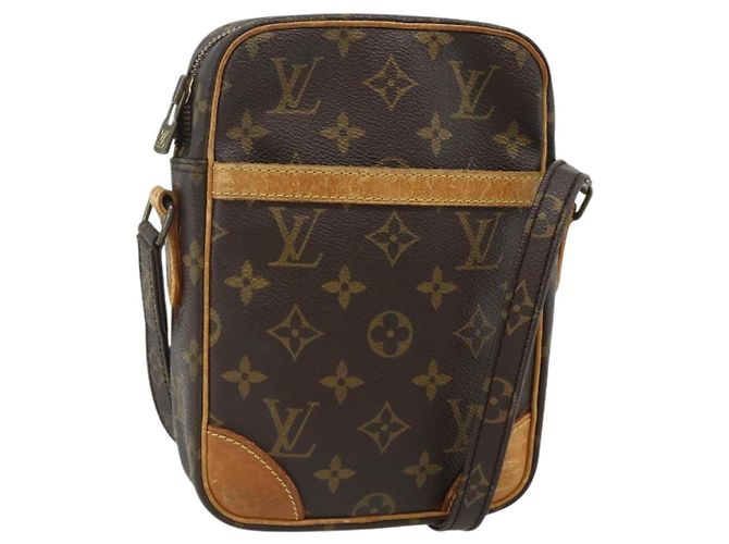 LOUIS VUITTON Bolsa de Ombro Monogram Danube M45266 LV Auth BA11682 Monograma