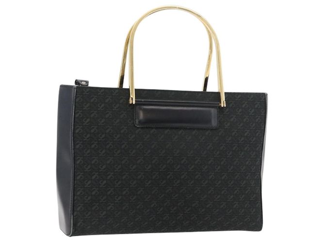 Borsa LOEWE in nylon verde oro Auth 176062A D'oro