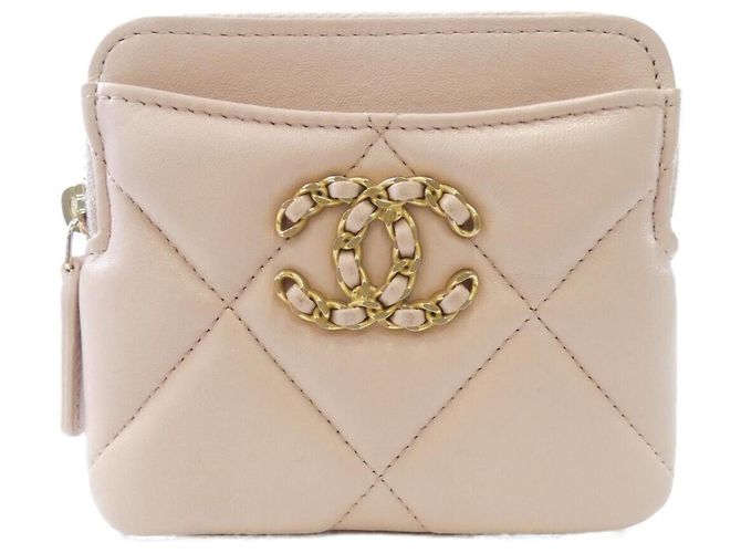 Monedero Chanel 19 Línea AP2086 Rosa