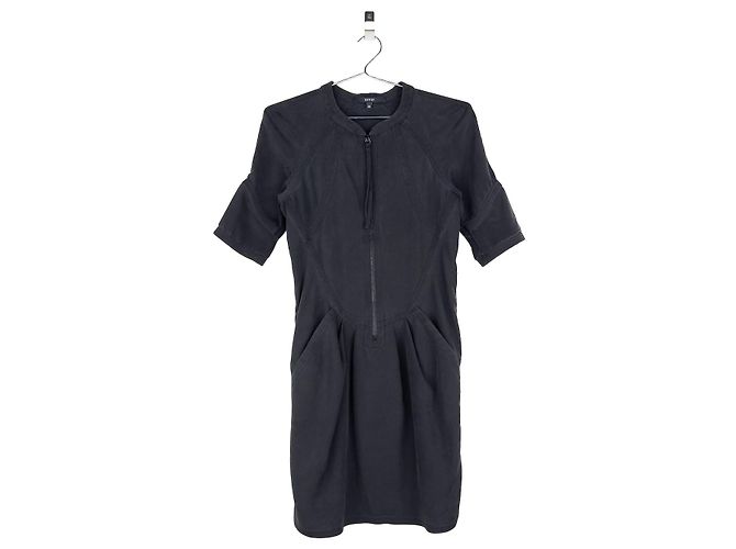 Gucci by Tom Ford 2000s Zipper Panel Mini-Dress