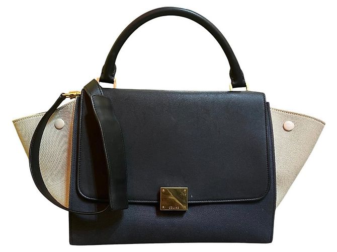 Céline Multicolor Trapeze Handbag