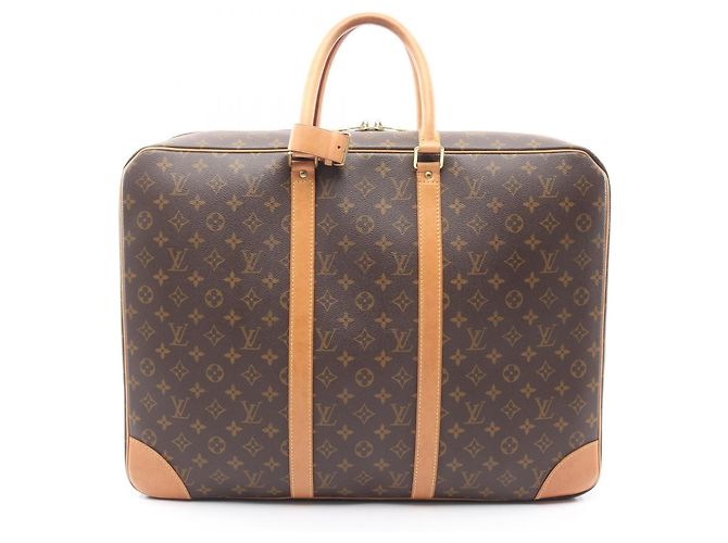 Bolsa Boston Sirius 24 da Louis Vuitton Marrom Monograma