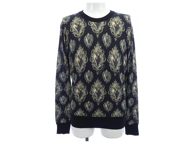 Dolce & Gabbana Dolce&Gabbana 100% Seda Tricotada Preto