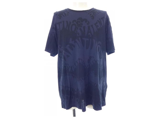 T-shirt Valentino Nero Blu navy