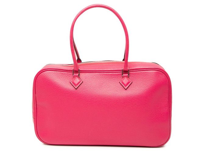 Bolsa Hermès Plume Elan 28 Rosa