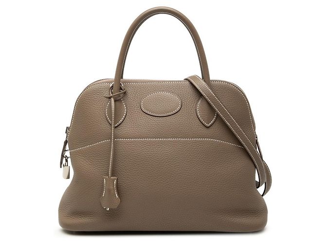 Borsa Hermès Bolide 31 Grigio Taupe