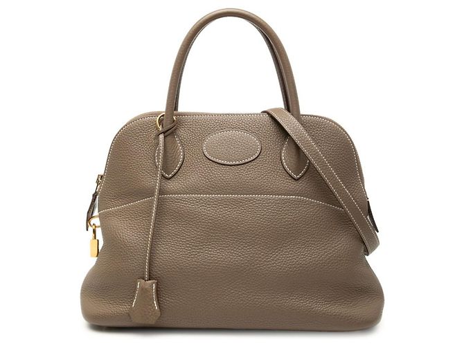 Borsa Hermès Bolide 31 Grigio Taupe