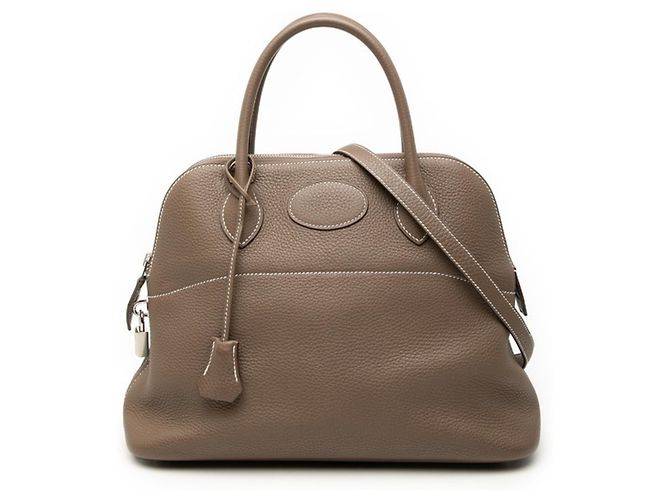 Borsa Hermès Bolide 31 Marrone Taupe