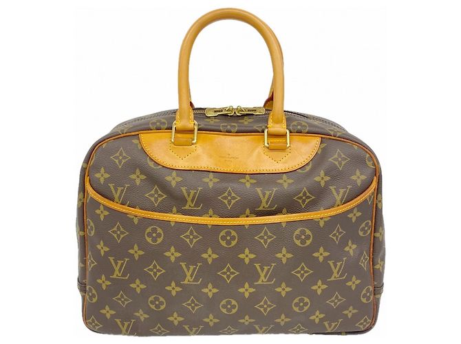 Borsa Deauville Monogram Louis Vuitton Marrone