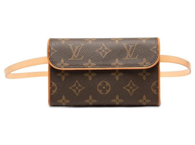 Pochette Florentine Monogramma Marrone Louis Vuitton