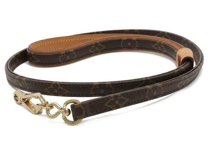 Leine Baxter MM Monogramm Louis Vuitton Braun