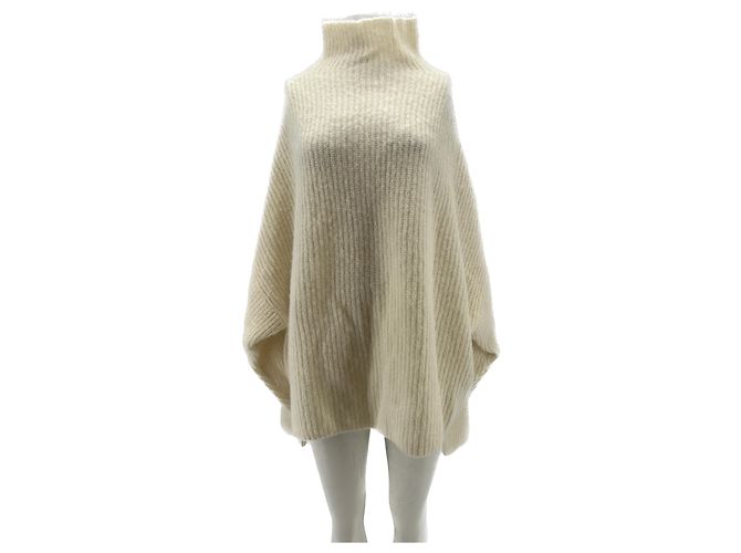 Autre Marque BY AYLIN KOENIG Weißer Wollpullover