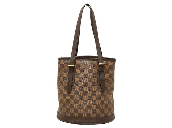 Bolsa tote Damier Mare Louis Vuitton Marrom