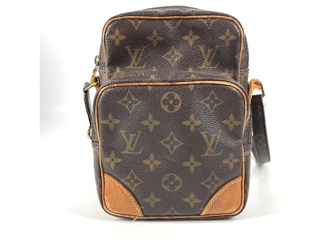 Bolsa Amazon Monograma Louis Vuitton Marrom