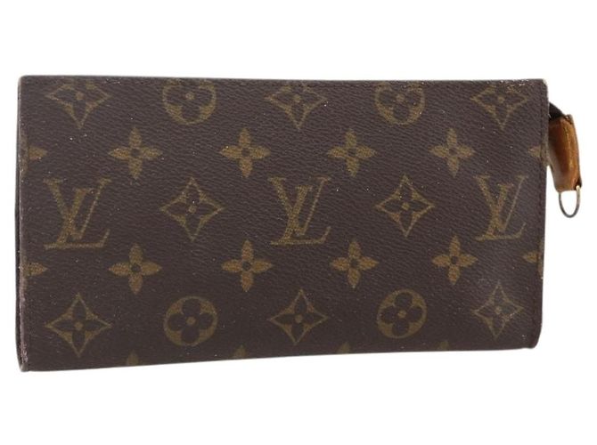 LOUIS VUITTON Monogram Bucket GM Accessory Pouch LV Auth YKZ1278