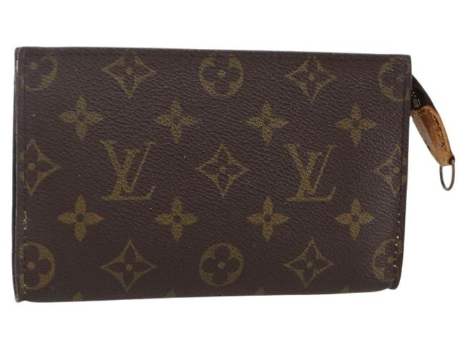 LOUIS VUITTON Monogram Bucket PM Accessory Pouch LV Auth YKZ1379