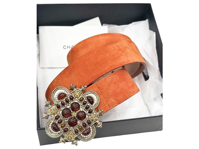 NWOB Chanel Suede Belt Cruise 2011 - Size 85 pre-owned