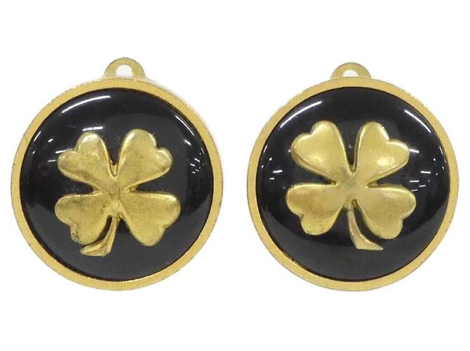 Orecchini vintage Chanel Nero