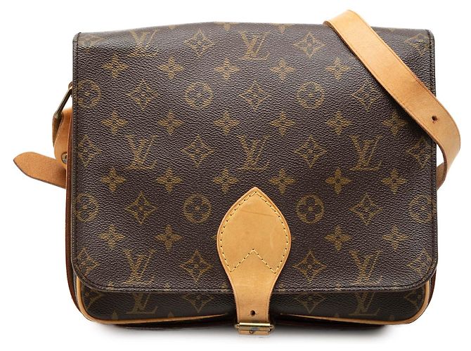 Cartouchiere Louis Vuitton Braune Monogramm Cartouchière GM