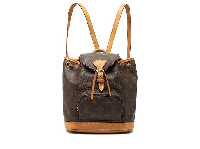 Mini Montsouris Monogram Marron Louis Vuitton