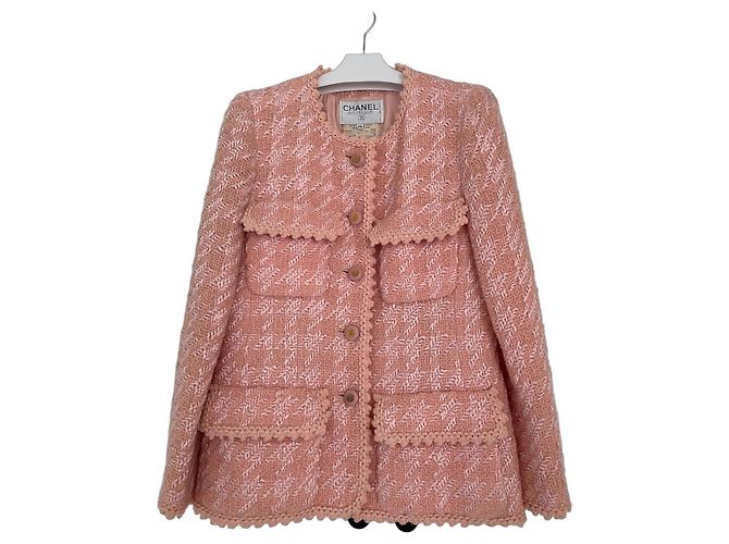 Chanel 1993 runway Pink Jacket