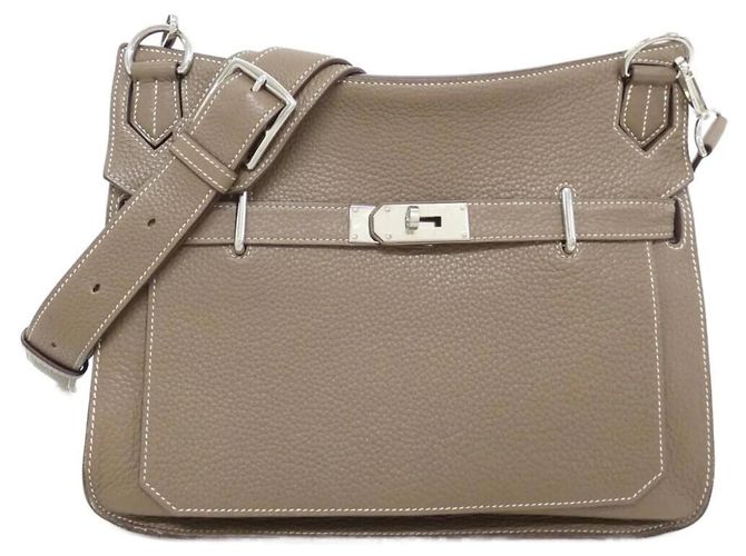 Bolsa de Ombro Jypsiere da Hermès Taupe