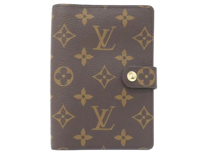 Louis Vuitton Monogram Agenda PM R20005 Organizer Brown