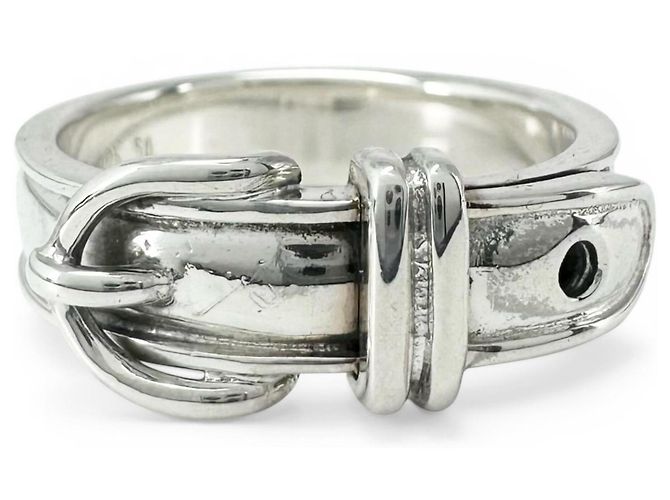 Hermès HERMES Vintage Gürtelring Silber
