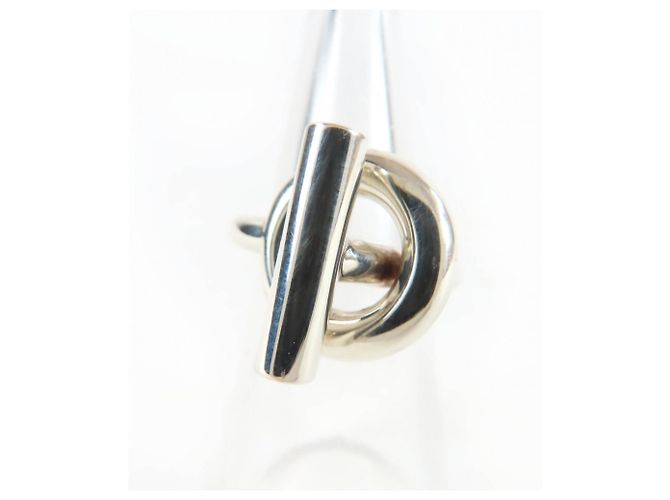 925er Bandring Hermès Echappé MM Silber