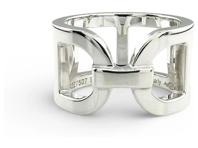 Hermès HERMES Everchaine d'Ancre AG925 Ring Silber 