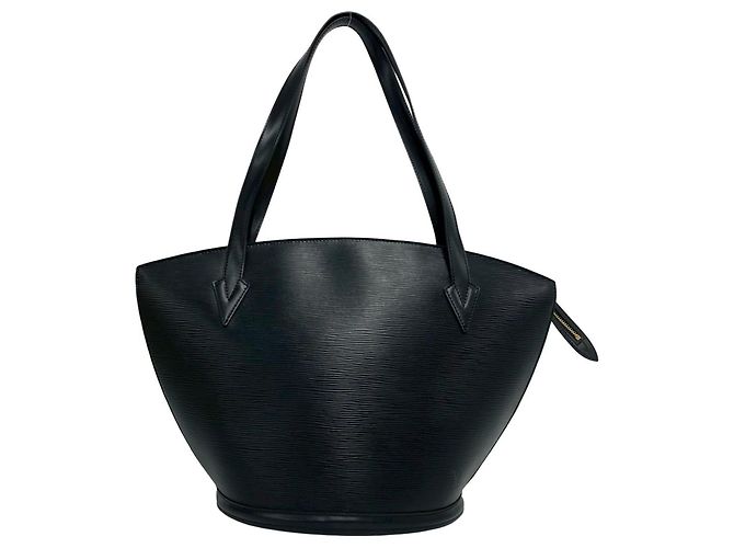 Louis Vuitton Saint Jacques Epi-Leder Tote Bag Schwarz