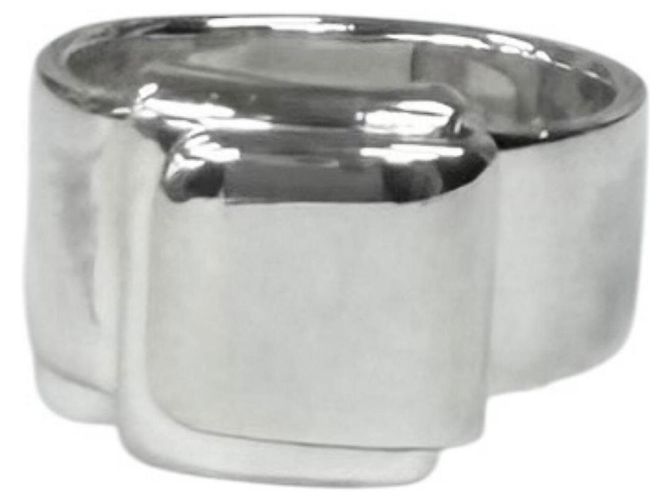 Vintage 925 Silberring von Hermès