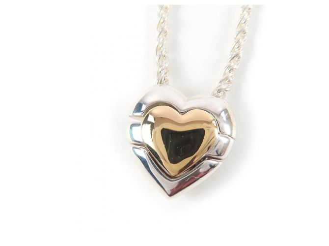 Collar Puzzle Heart 925 de Tiffany & Co. Plata Dorado