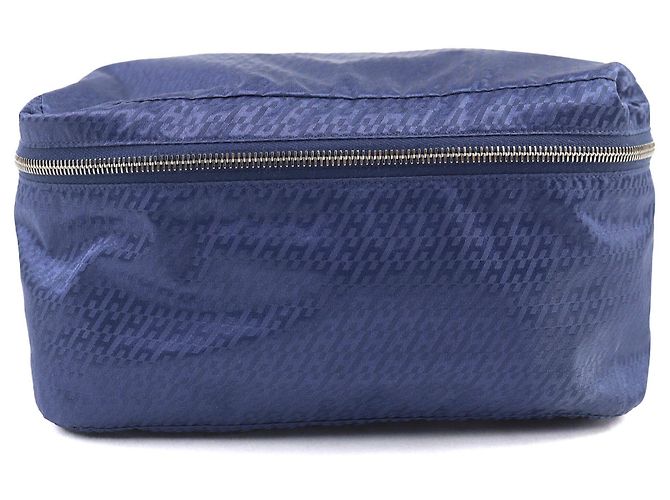 Hermès Hermes Wousse de Voyage PM Silk Pouch Blue