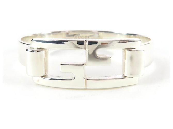 Bracciale Bangle GG AG925 di Gucci Argento