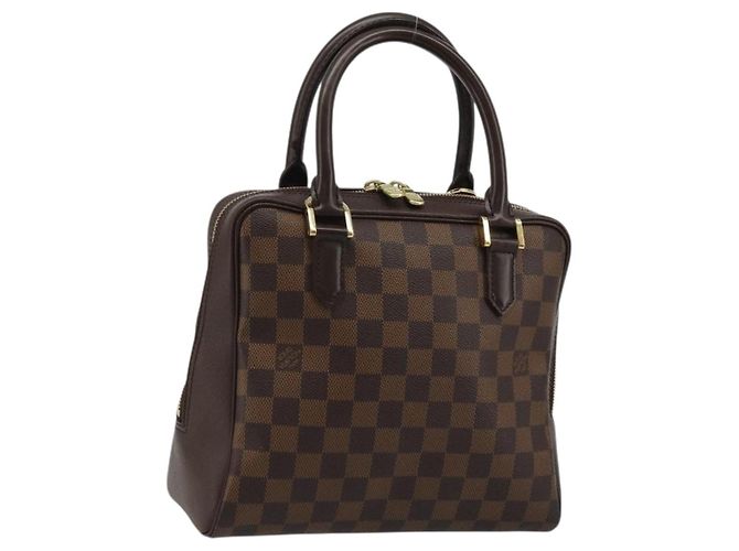 LOUIS VUITTON Handtasche Triana Damier Ebene N51155 LV Auth ka3976