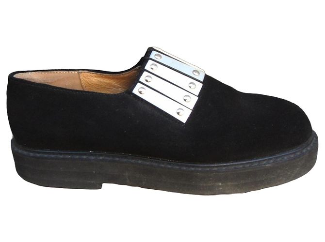 Mocassini Free Lance in camoscio nero