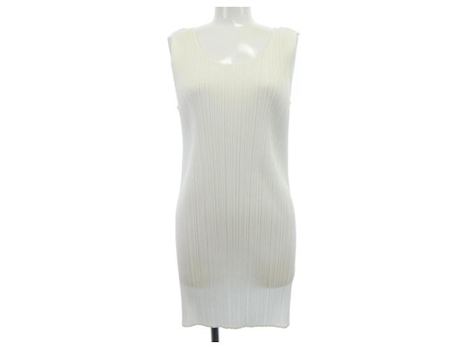 Top Pleats Please Issey Miyake Blanco