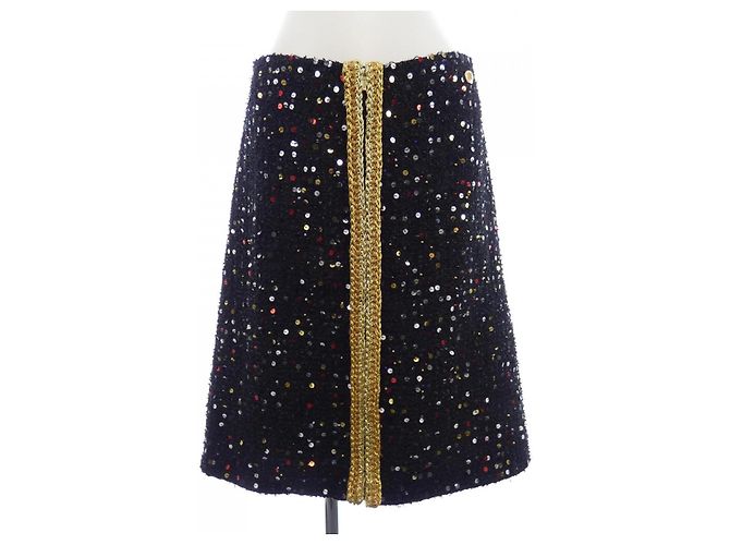 Gonna Chanel LOOK15 Nero