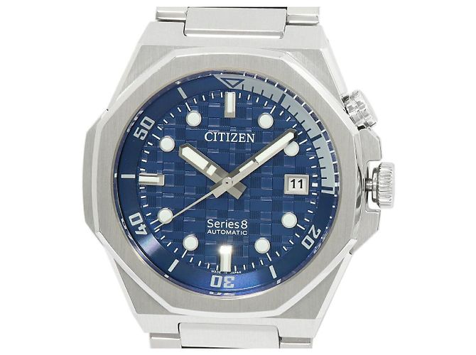 Autre Marque Reloj de acero inoxidable CITIZEN Series8 Azul
