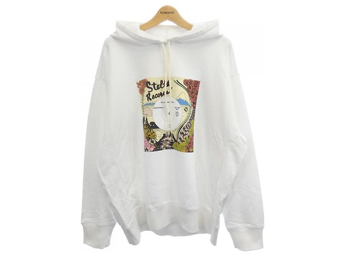 Stella Mc Cartney Hoodie Record Stella McCartney Weiß
