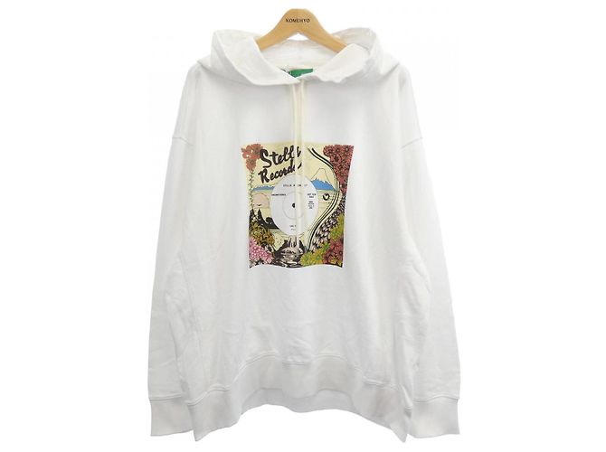 Stella Mc Cartney Hoodie Record Stella McCartney Weiß