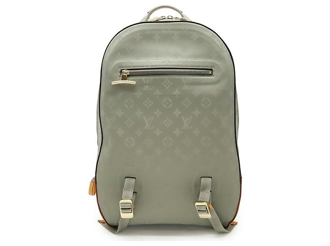 Louis Vuitton Monogram Titanium Backpack Brown