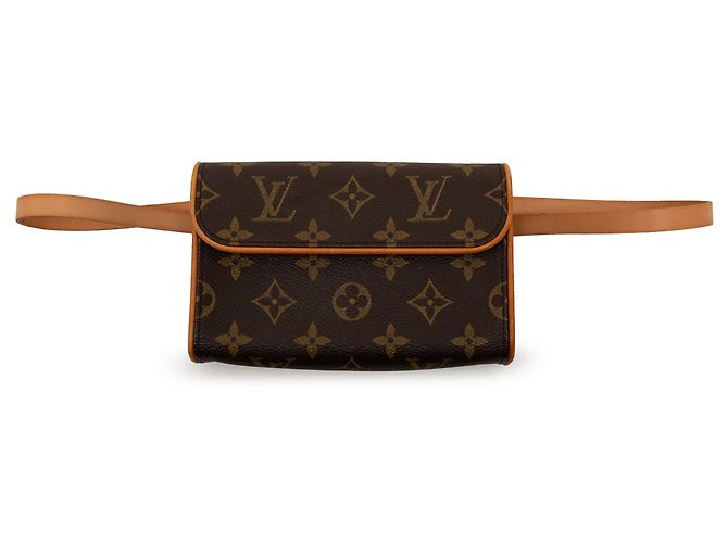 Pochette Florentine Monogramma Marrone Louis Vuitton