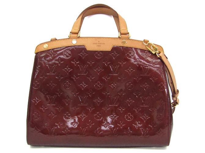 Sac à main Louis Vuitton Monogram Vernis Blair GM Rouge
